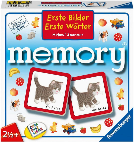 Ravensburger Spiel Erste Bilder Erste Wörter memory®, Kinderspiel, Made in Europe