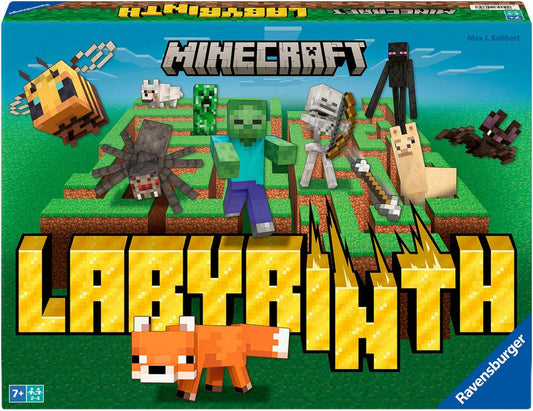 Ravensburger Spiel Minecraft Labyrinth, Gesellschaftsspiel, Made in Europe