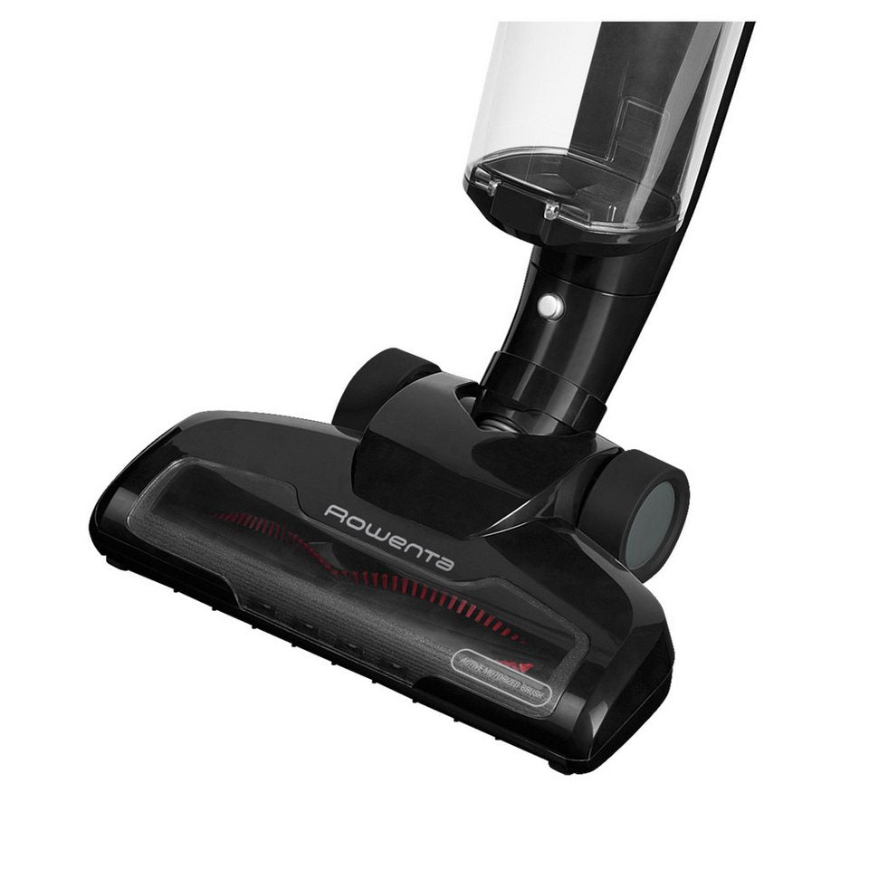 Rowenta Akku-Stielstaubsauger Air Force Light, kabellos, LED- Düse, beutellos Bodenstaubsauger, 550 W, beutellos, 14,4 Volt Lithiumionen- Akku, leichtes und kompaktes Design, RH6545