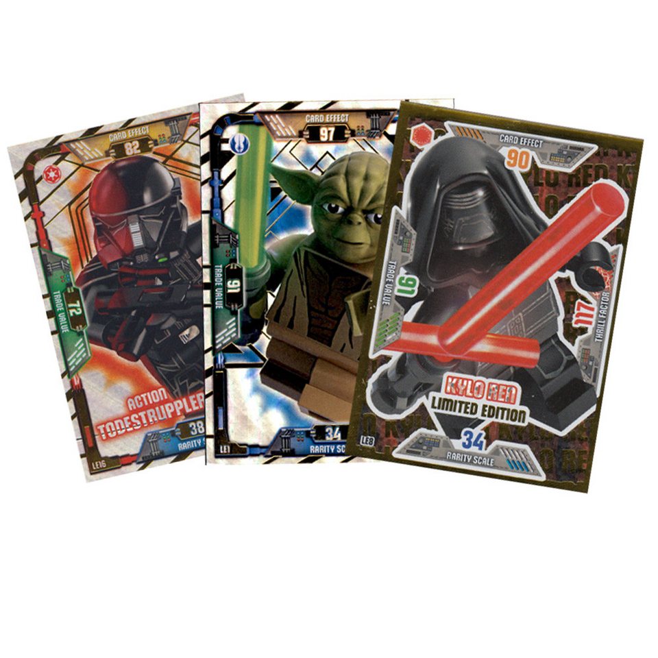 Star Wars Sammelkarte LEGO Star Wars 4 - Der Adventskalender 2023 - 24 tolle Überraschungen