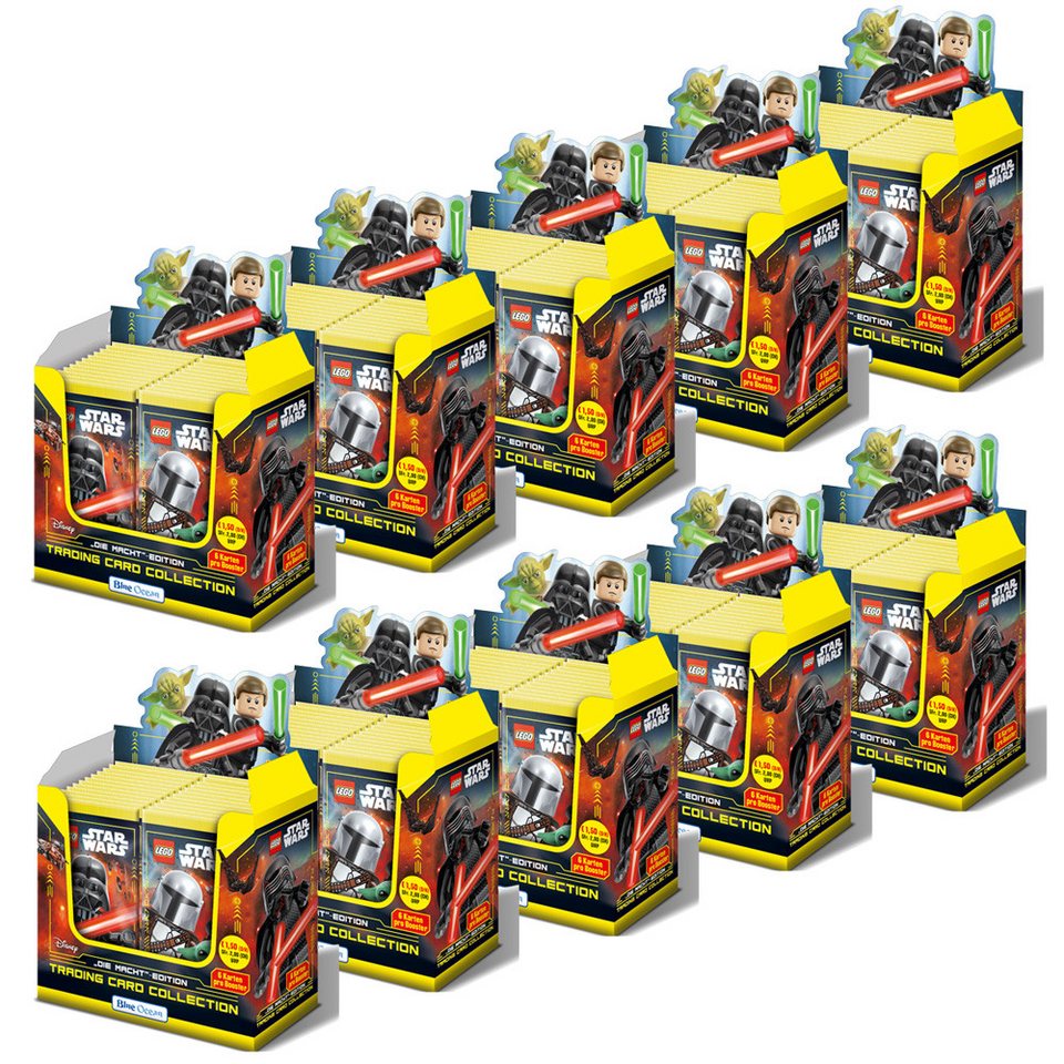 Star Wars Sammelkarte LEGO Star Wars - Serie 4 Trading Cards - 10 Displays (360 Booster)